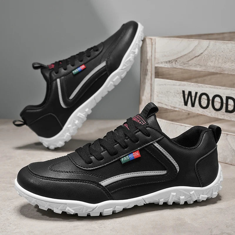 Men's Trendy Sports Shoes Lightweight Breathable Modern Non Slip Shoes Suede Detailing Outdoor Stylish Daily Wear Men Sneakers